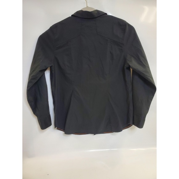 5.11 Tactical Shirt Womens Large Black Button‎ Down Military Utility Long Sleeve - Picture 5 of 8